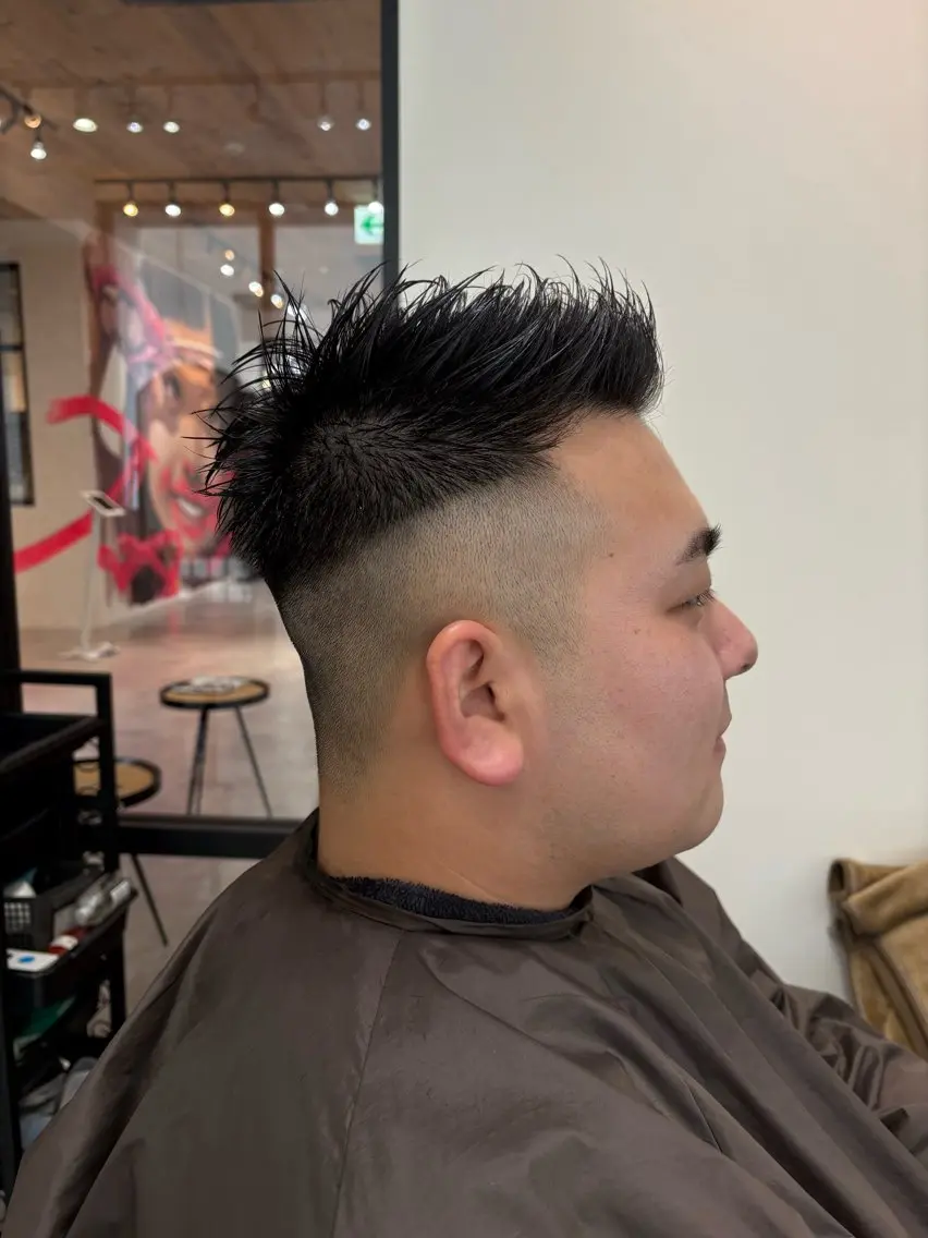 メンズ メンズショート 刈り上げ カット メンズカット クドウユウキのヘアスタイル