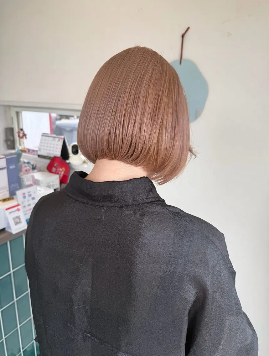 ショート カラー マエダ シュンのヘアスタイル