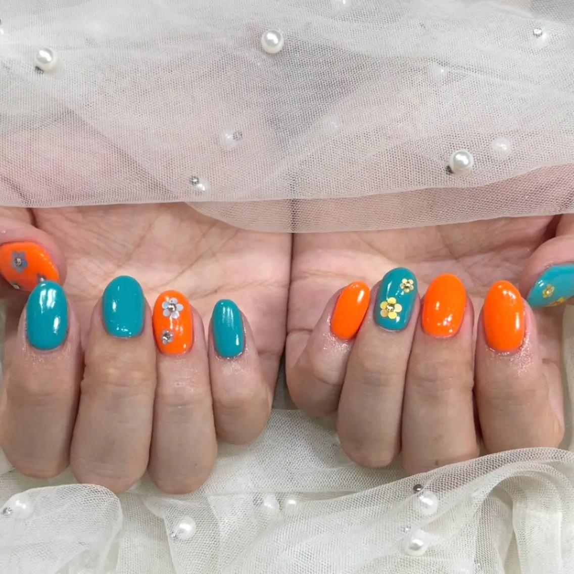 ネイル ハンドネイル Nami ‧₊💎.*˚のネイルデザイン