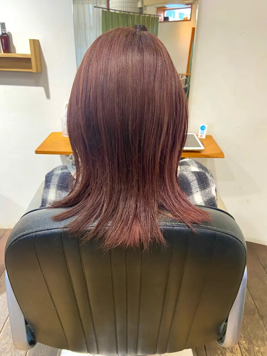 カラー ブラウンカラー ピンクカラー niro 🌱Kurelのヘアスタイル