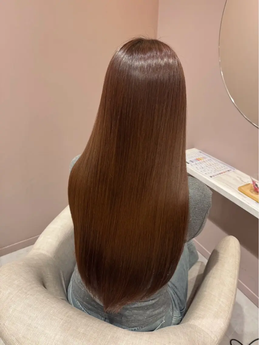 ロング カット トリートメント 🌼縮毛矯正🌼 中野有騎🦕のヘアスタイル