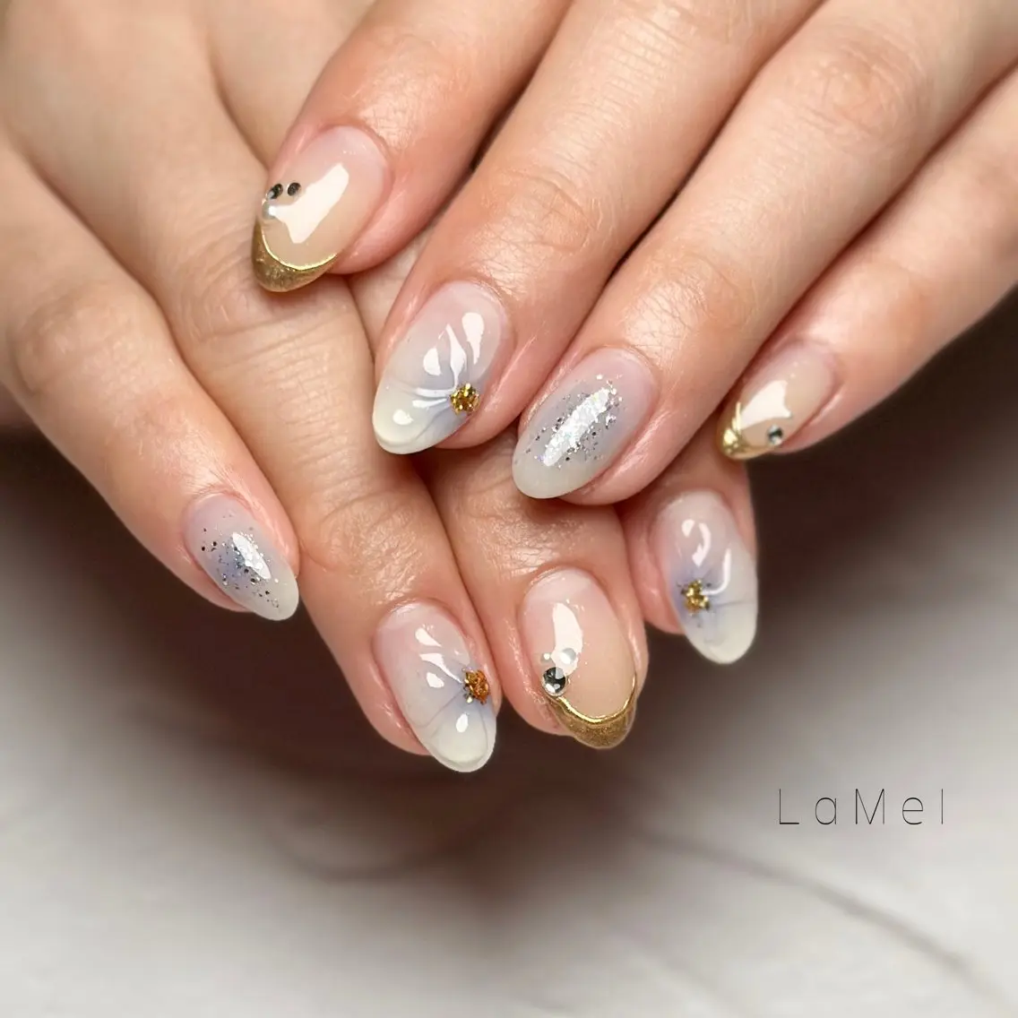 ネイル ハンドネイル 【nailsalon LaMeL】落合のネイルデザイン