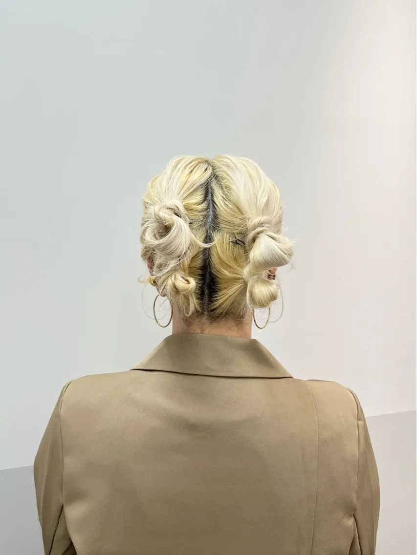ミディアム ヘアアレンジ ボブレイヤー ボブ レイヤーカット ヘアセット 似合わせレイヤー/ 美髪縮毛矯正/ミナエのヘアスタイル