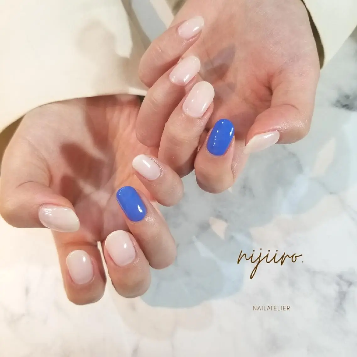ネイル ハンドネイル nijiiro🌈 サトウのネイルデザイン