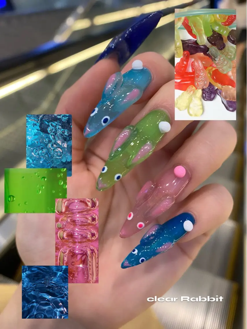 ネイル ハンドネイル nano/きもかわ nail🐬🫧のネイルデザイン