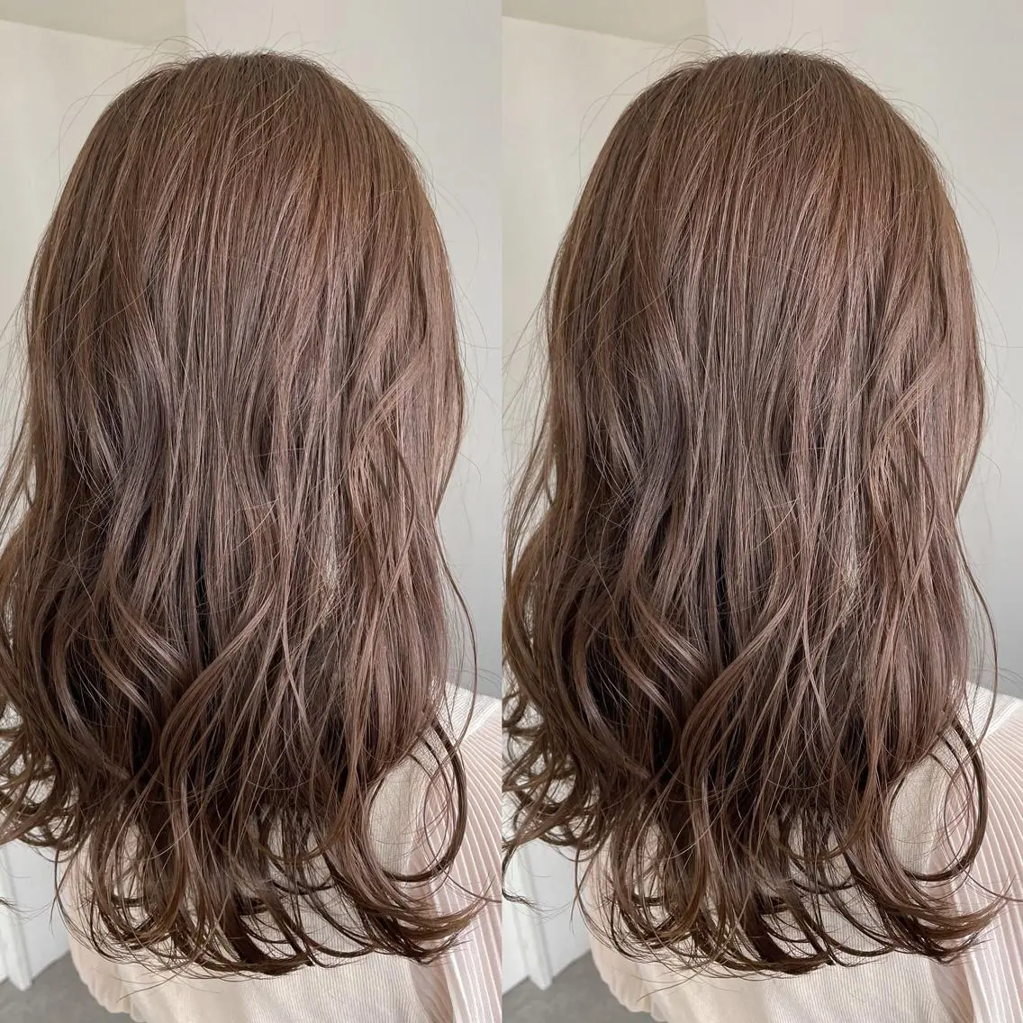 ロング カラー ヘアカラー 心斎橋韓国ボブ 好原良真のヘアスタイル