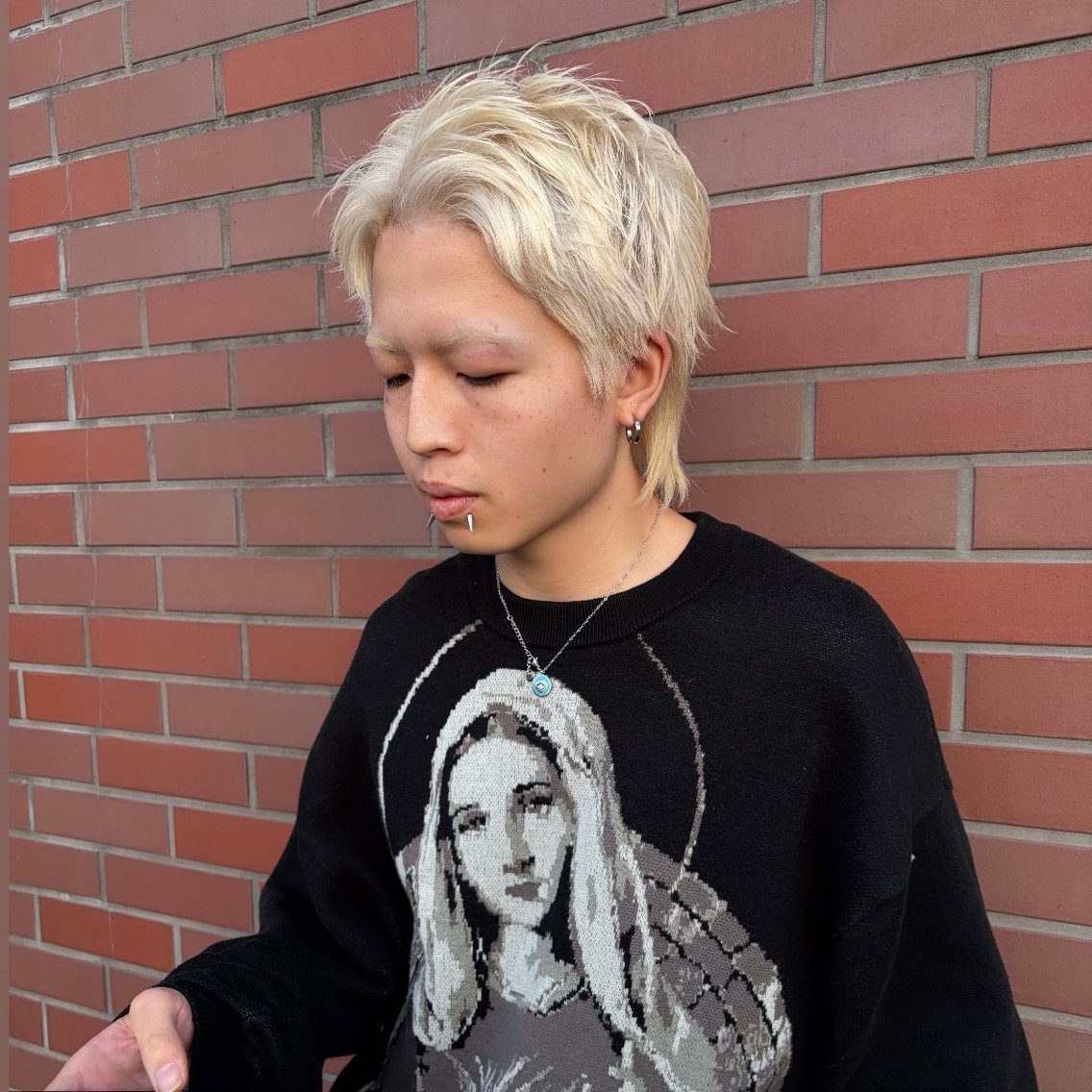 ショート ヘアカラー 中野 莉子のマツエク・マツパデザイン