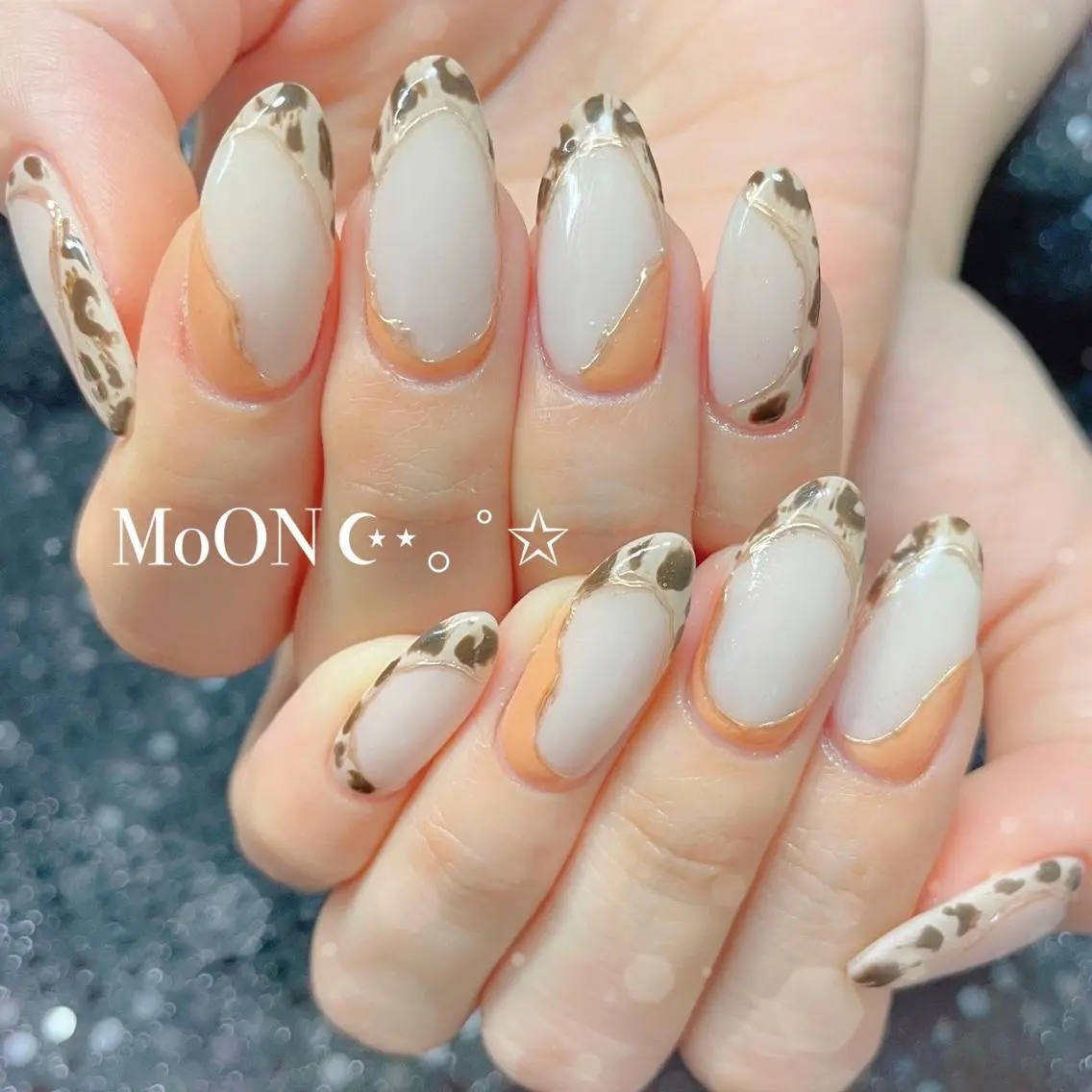 ネイル ハンドネイル ハンドケア MoON...❤︎ MeGuのネイルデザイン