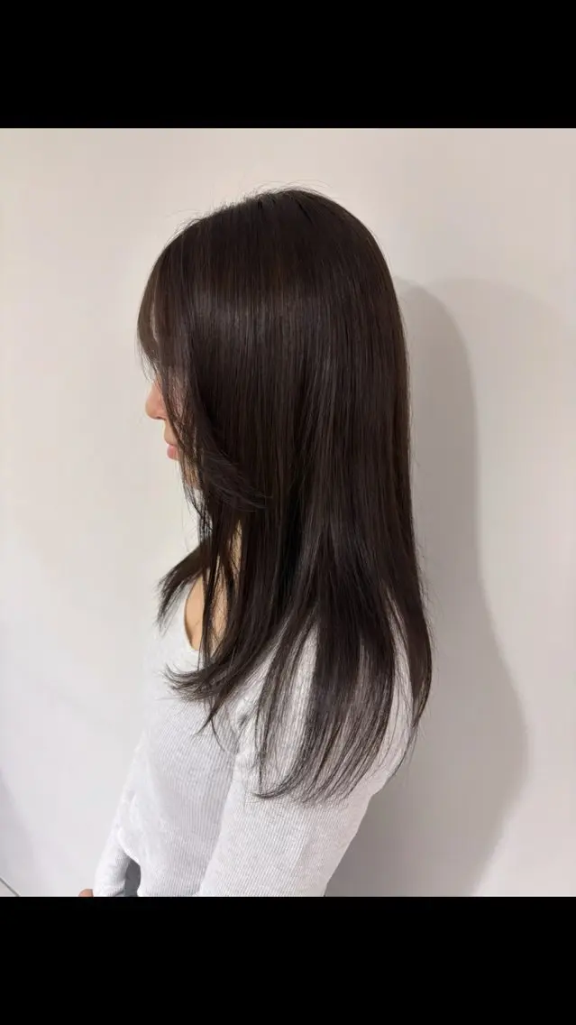 カラー 白石 歩真のヘアスタイル