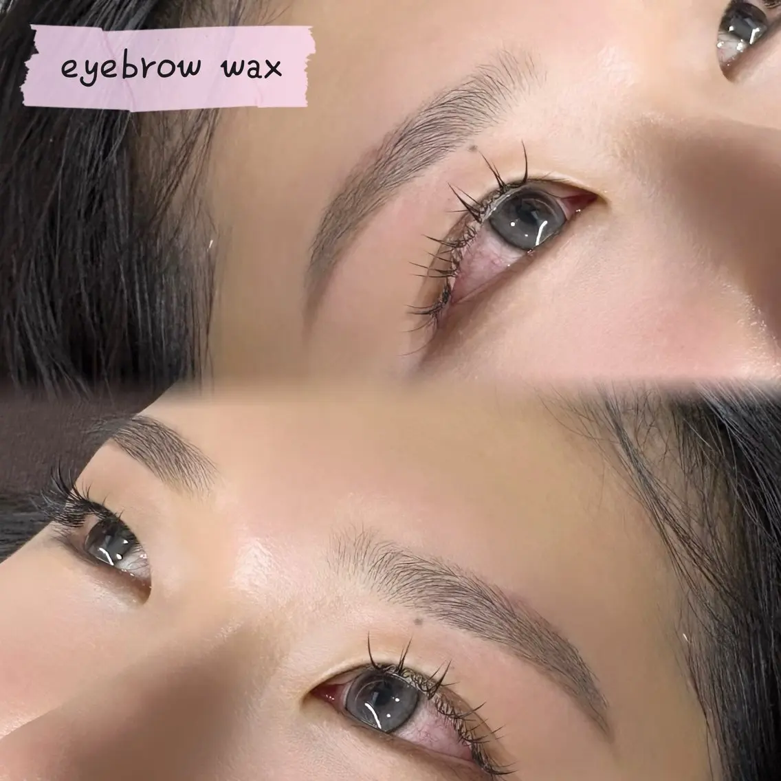 アイブロウスタイリング🎀※ワックス込み【眉毛カット、ピーリング等、レチノールNG】の写真