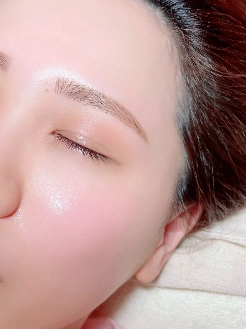 美眉スレッティング + おでこ周り¥3000の写真