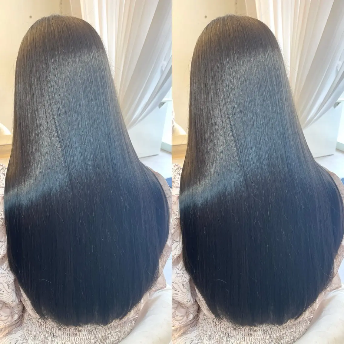 ロング カラー 髪質改善 カット ヘアカラー トリートメント ヘアセット ブリーチ無しダブル カラー🦕まどかのヘアスタイル