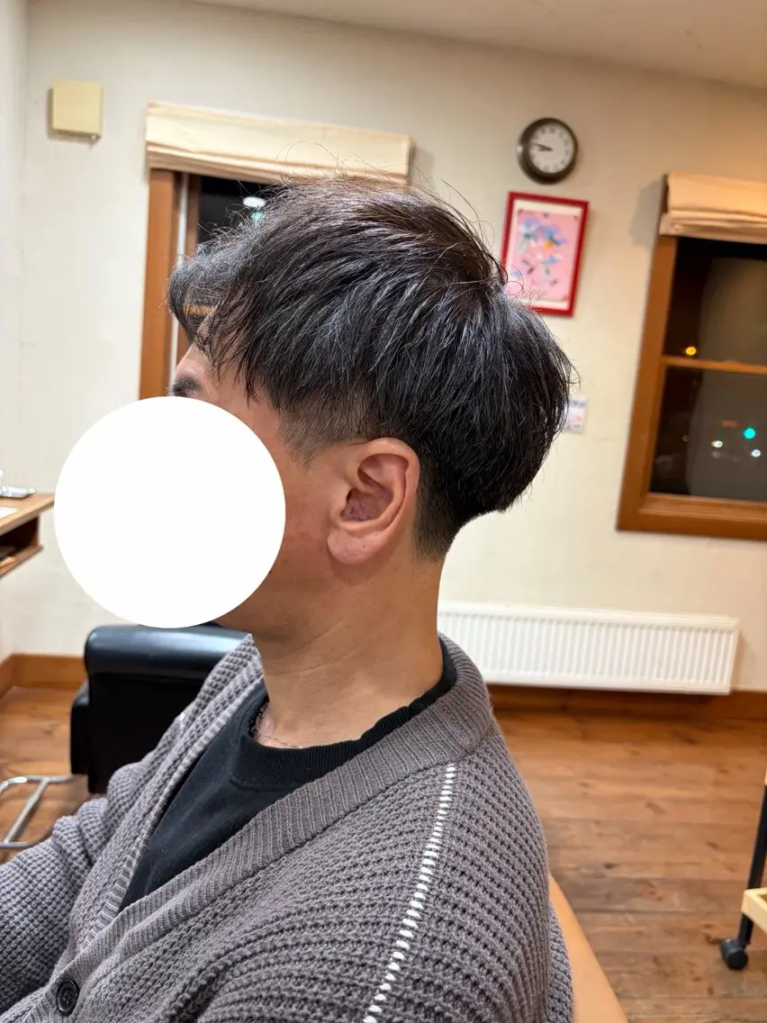 カラー メンズ カット ヘアカラー くどう りんかのヘアスタイル
