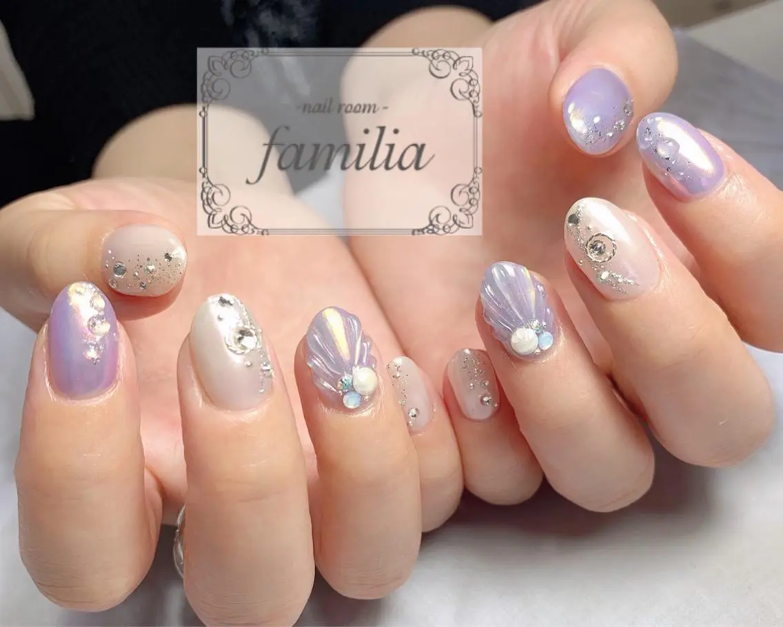 ネイル ハンドネイル -nailroom- familiaのネイルデザイン