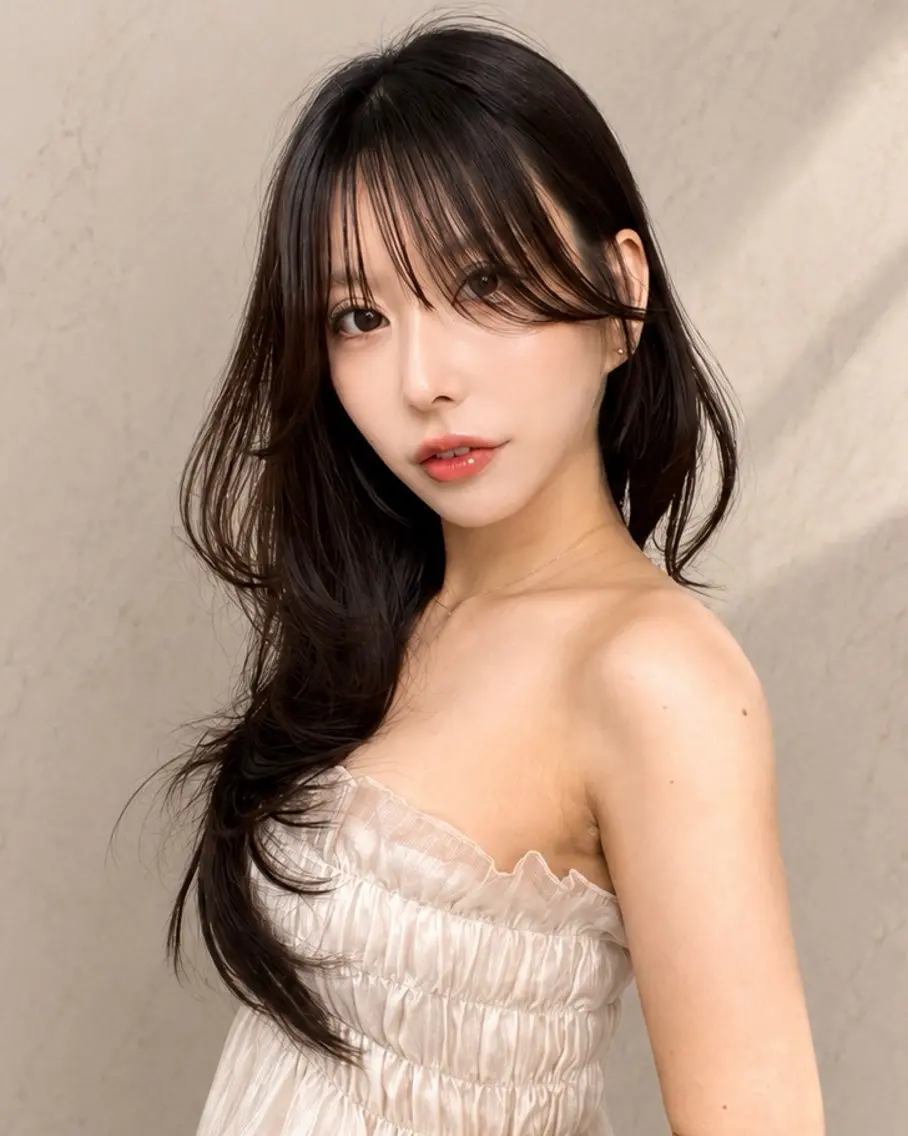 ロング カット トリートメント エクステ・レイヤ ーカットLay.のヘアスタイル