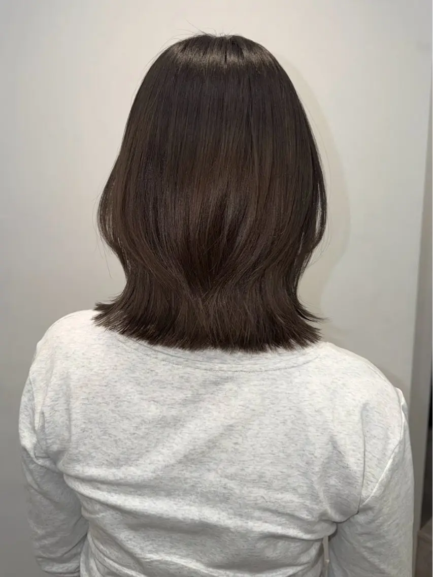 ミディアム カラー ヘアカラー トリートメント ヘアセット Libero / Hisaのヘアスタイル