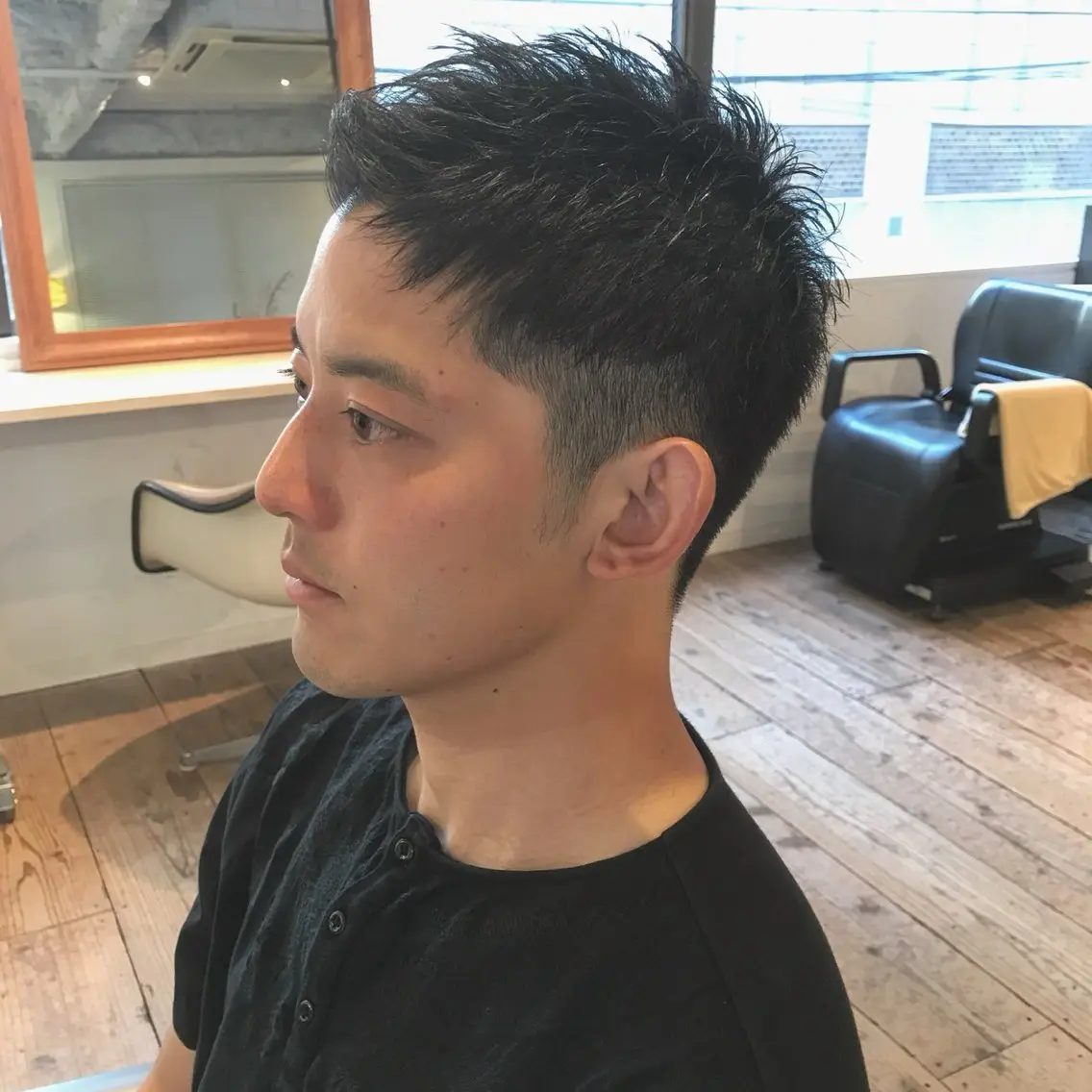 メンズ 本間 かえでのヘアスタイル
