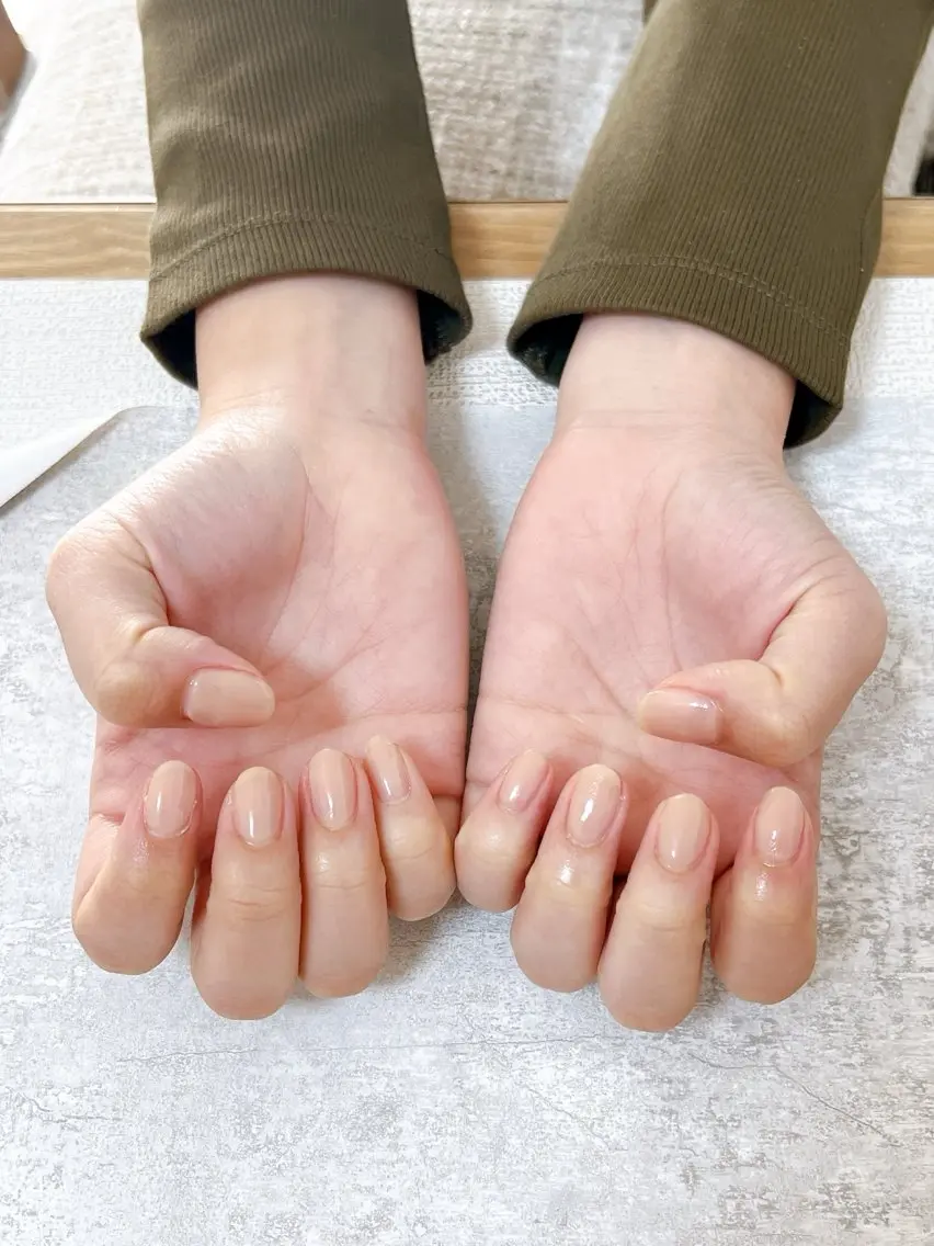 ネイル オーロラネイル フットネイル フレンチネイル ジェルネイル ハート ハンドネイル mogunail &blowのネイルデザイン