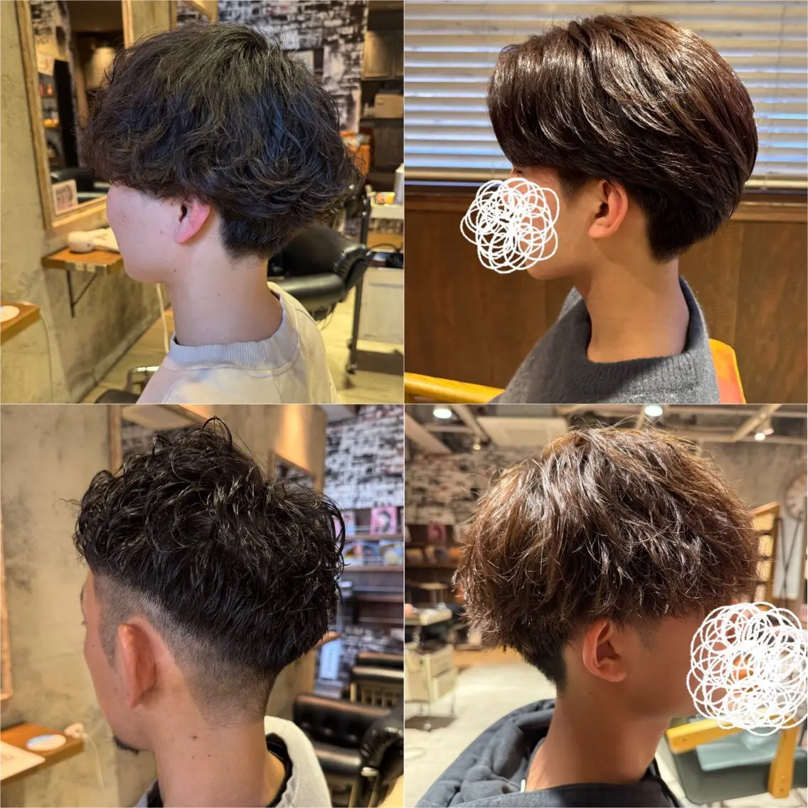 【メンズ限定】 5月限定1日3名様先着クーポン❗️🔥 似合わせカット➕パーマ꩜の写真