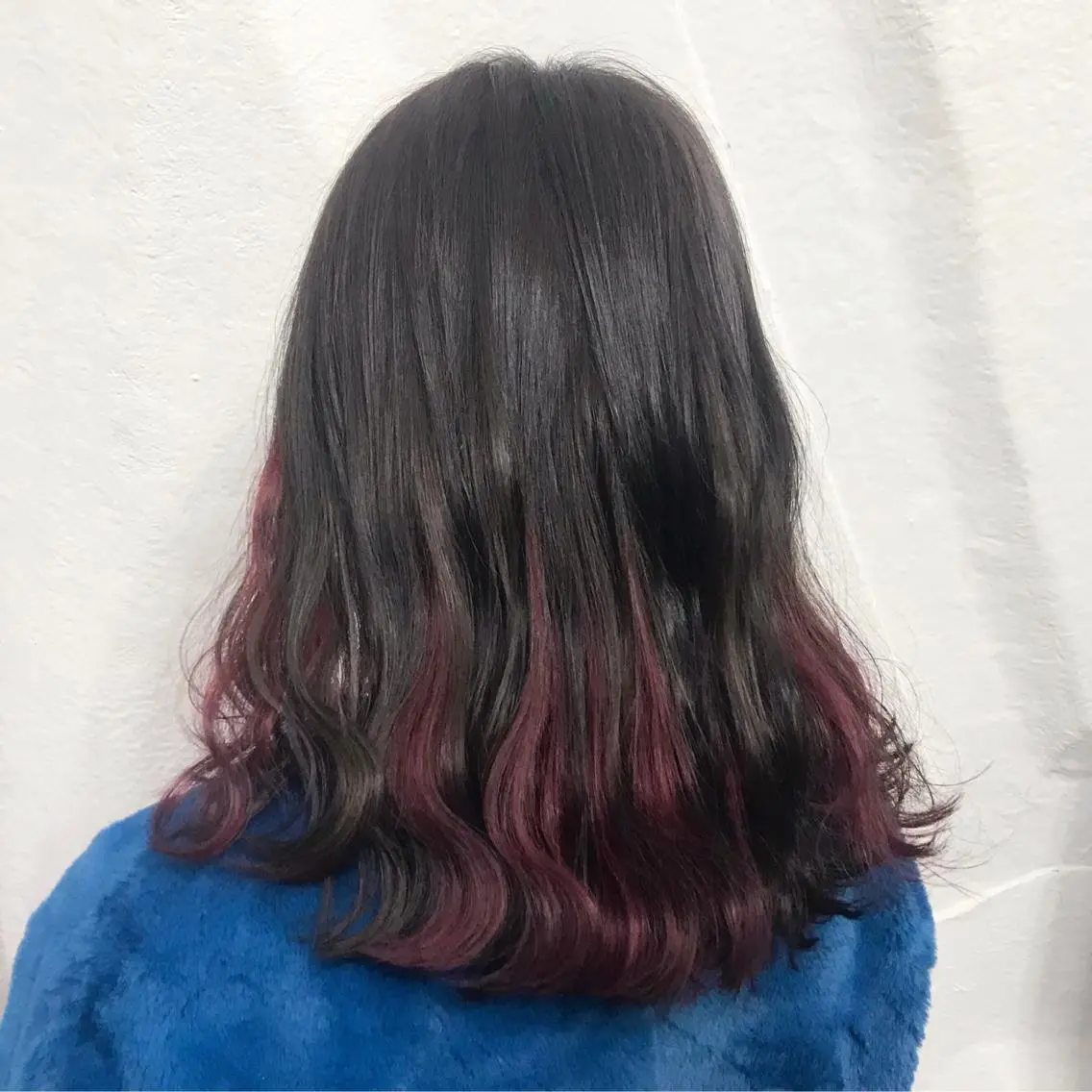 セミロング カラー ブリーチ ピンクカラー K-POP好き美容師 🇰🇷Kai.Yのヘアスタイル