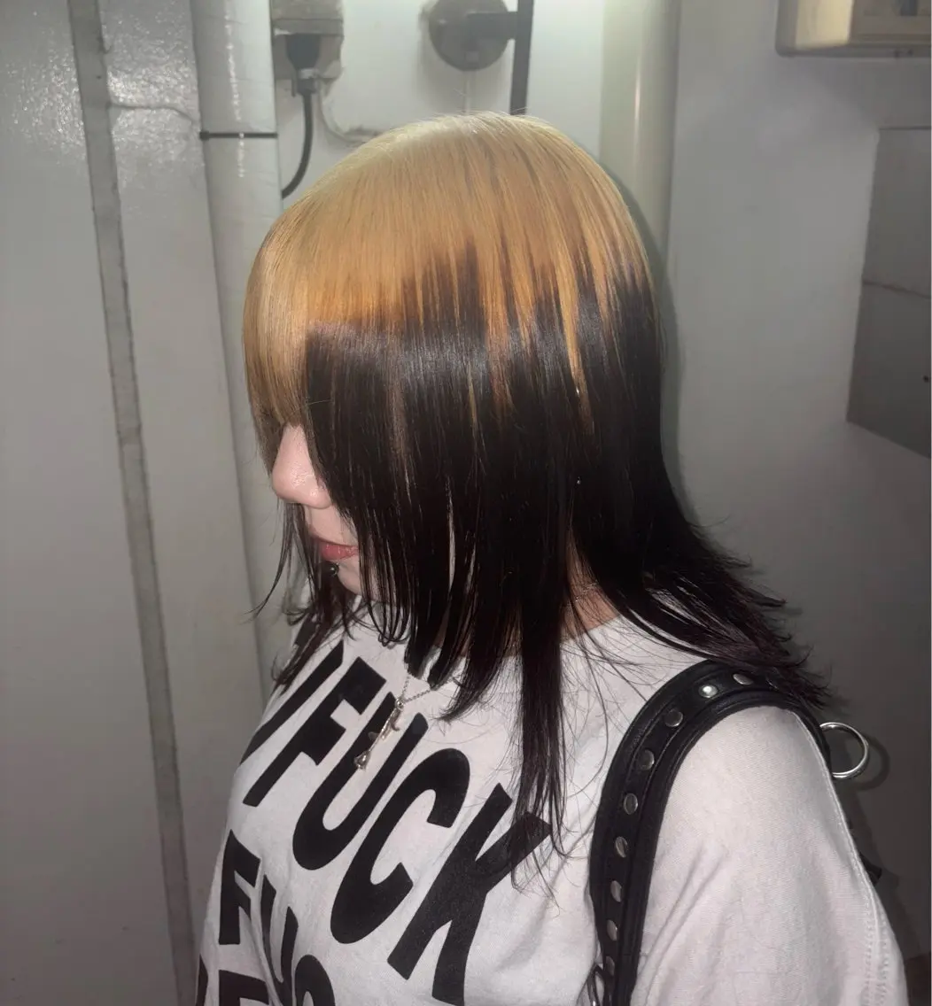 カラー ブリーチ ⚜️ダブルカラー/ ナダショウタロウ⚜️のヘアスタイル