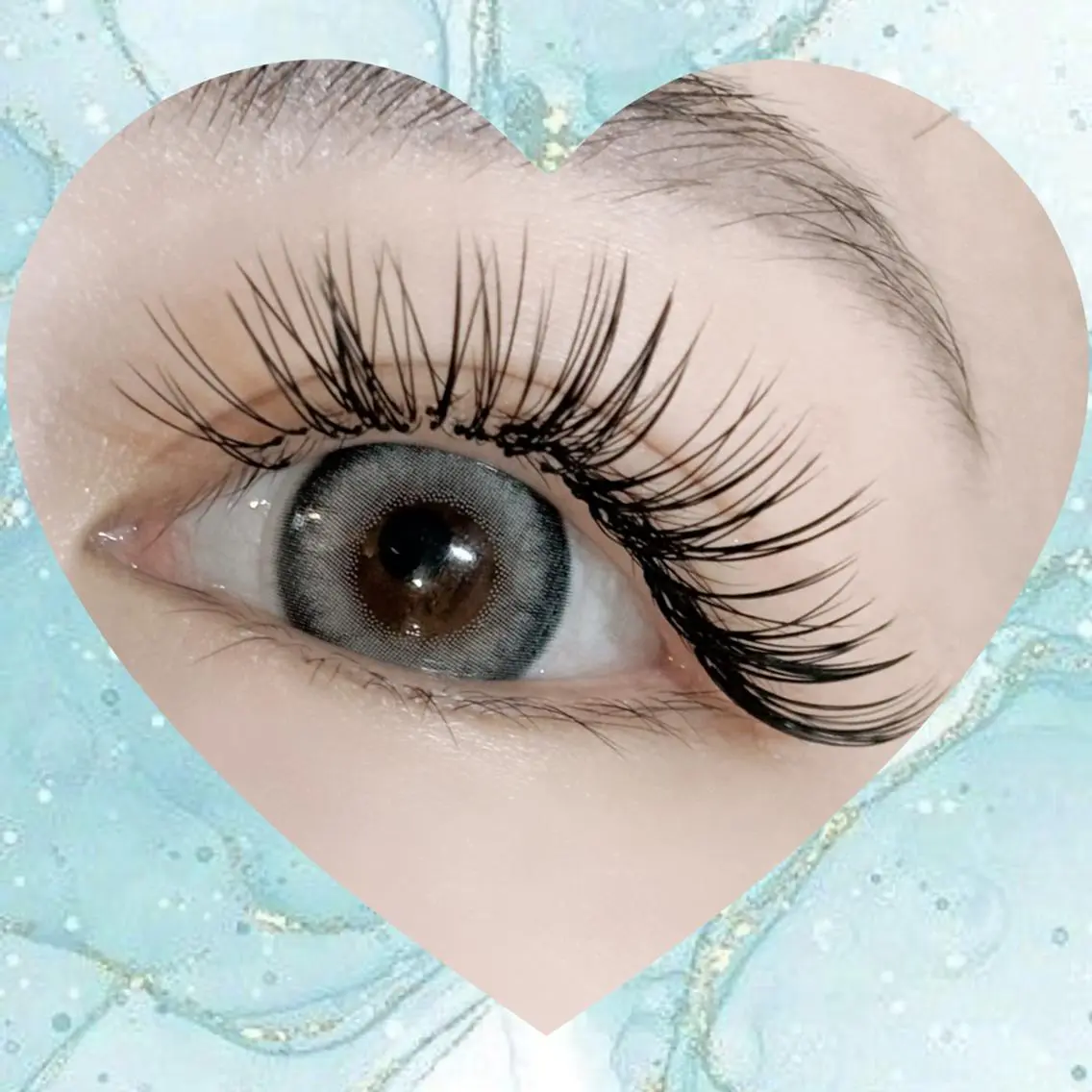 マツエク・マツパ ai__lash__ artistのマツエク・マツパデザイン