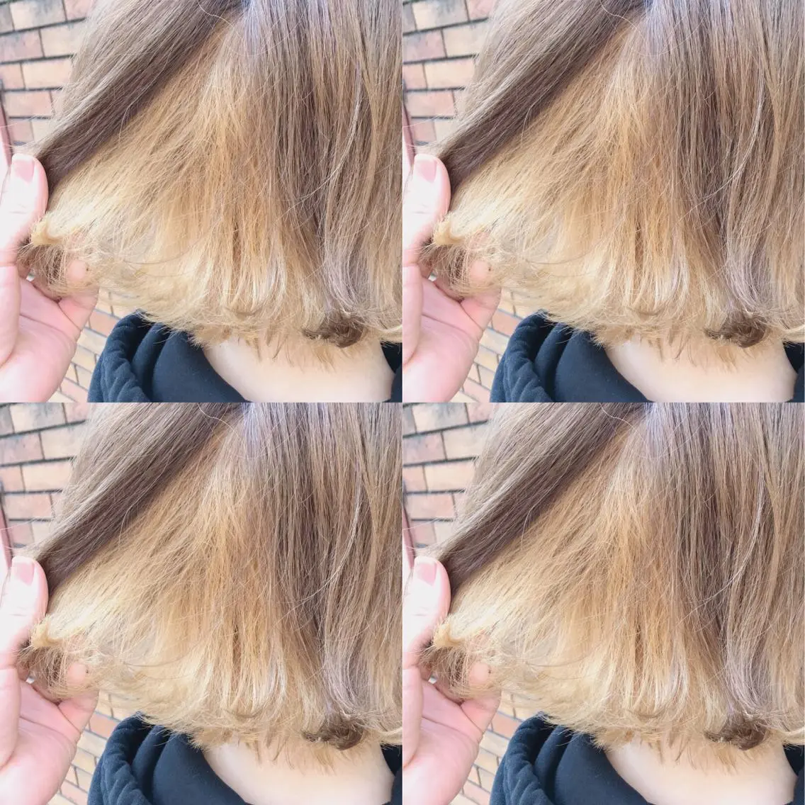 ショート カラー ベージュカラー デザインカラー インナーカラー ミルクティーベージュ トリートメント /カラー/NAOKIのヘアスタイル