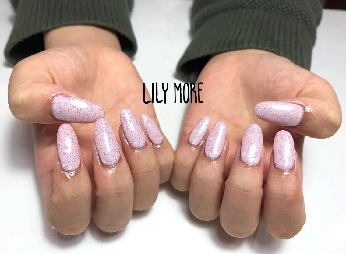 ネイル キラキラネイル Lily closetのネイルデザイン