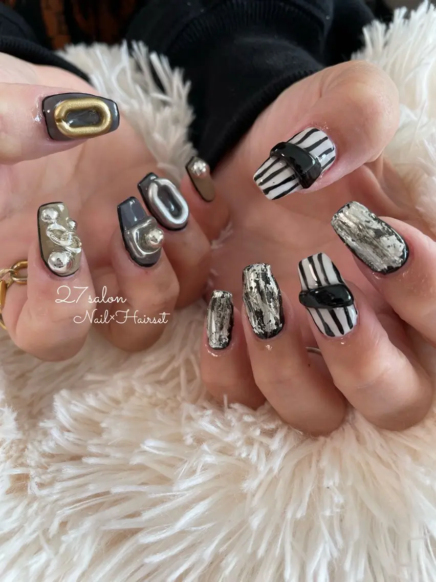 ネイル ニュアンスネイル 27salon yuinaのネイルデザイン