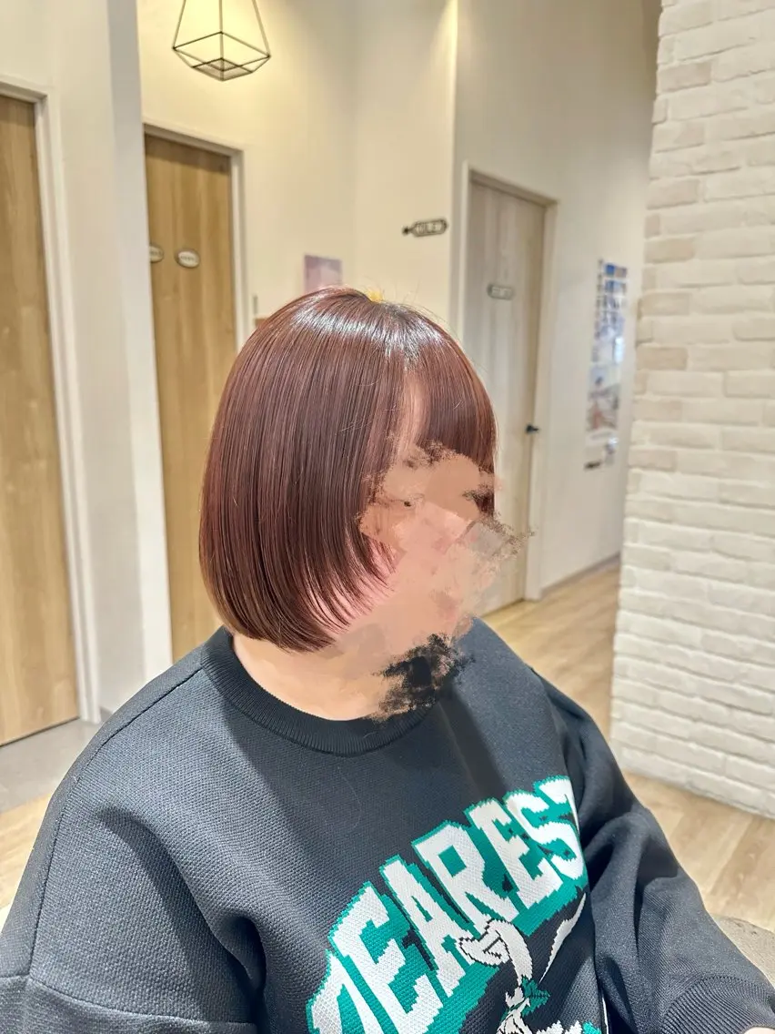 ミディアム 顔まわりレイヤー 顔周りカット レイヤーカット カット 【本陣】カット募集 🍒ちぇりー🍒のヘアスタイル