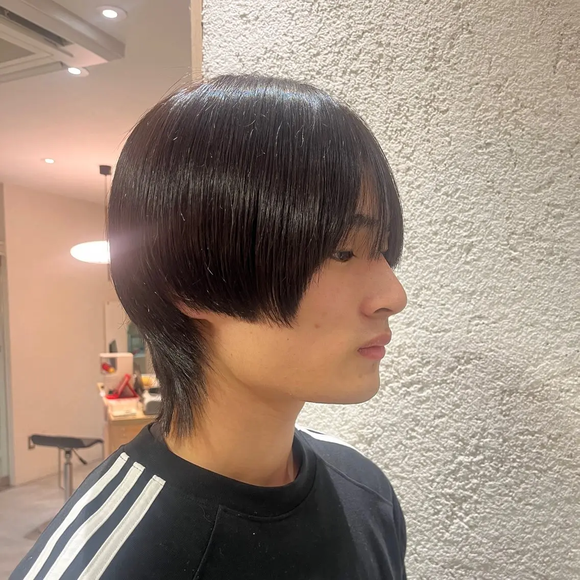 カラー メンズ 透明感カラー オリーブカラー 本田 茜のヘアスタイル