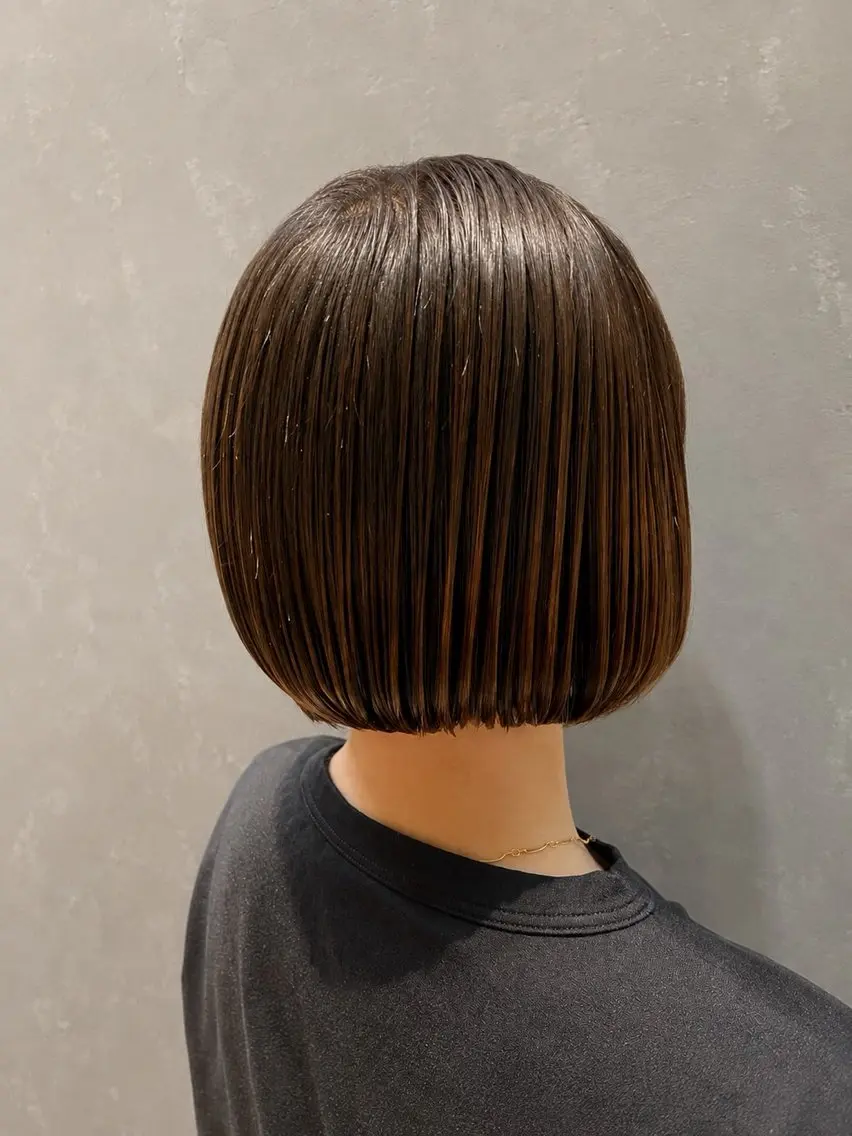 ショート カラー 葛西 美穂のヘアスタイル