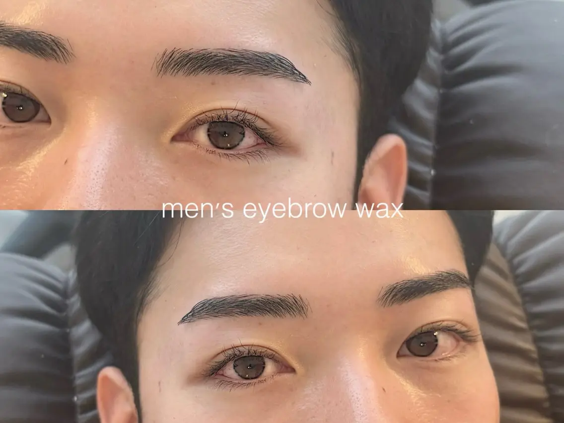 メンズ アイブロウ ワックス脱毛 眉カット その他(アイブロウ) salon de beauteJoieのマツエク・マツパデザイン