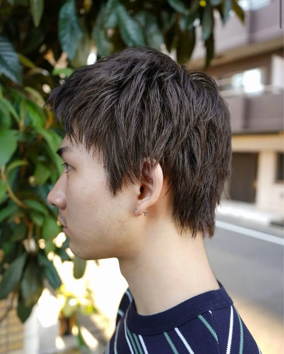 カラー メンズ sim / kantaのヘアスタイル