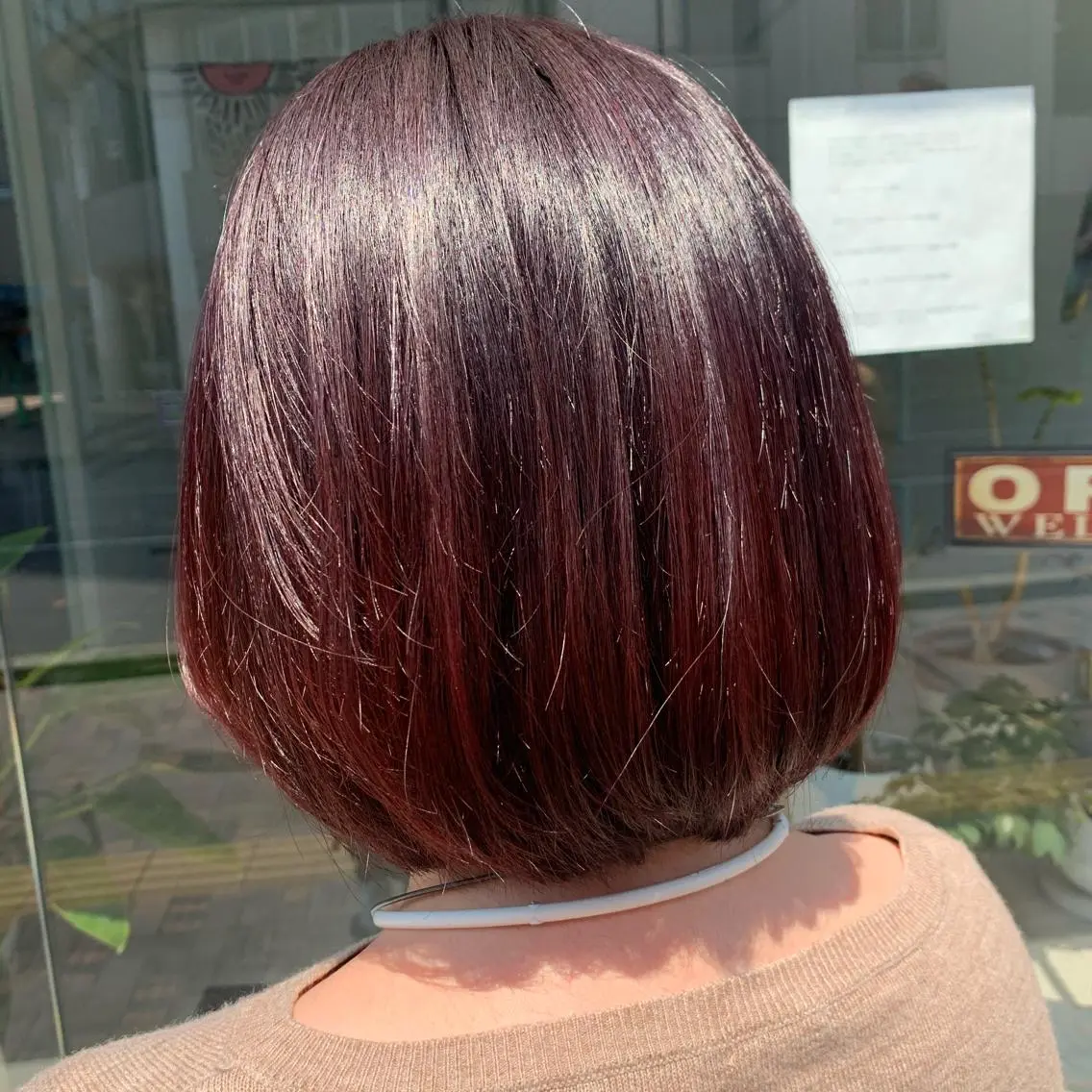 ショート ボブ 蓼沼 由莉のヘアスタイル
