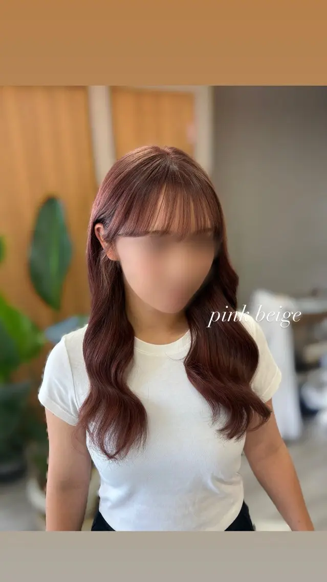 ロング ヘアカラー arika になのヘアスタイル