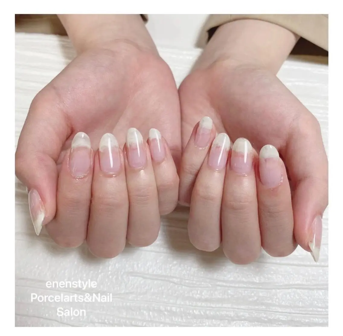 ミディアム ネイル 🐾enen style 🐾のネイルデザイン