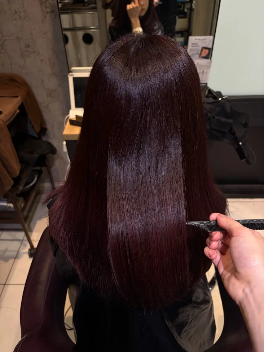 カラー ヘアカラー 🫧❤️暖色艶カラ ー❤️🫧Kyaraのヘアスタイル