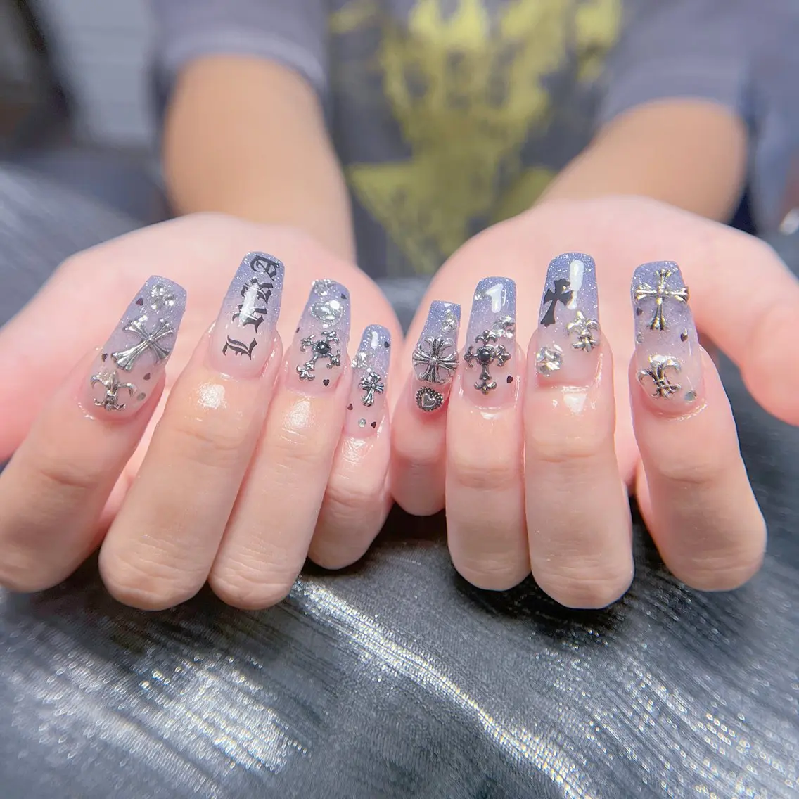 ネイル 長さ出し 韓国ネイル 夏ネイル ハンドネイル ハンドケア Kawaii Chiba nailのネイルデザイン