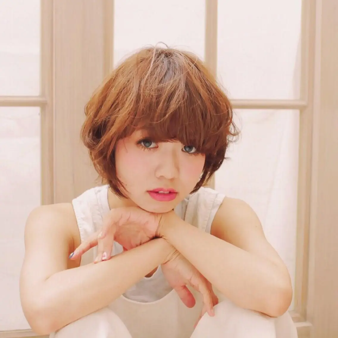 ショート a r i s aのヘアスタイル