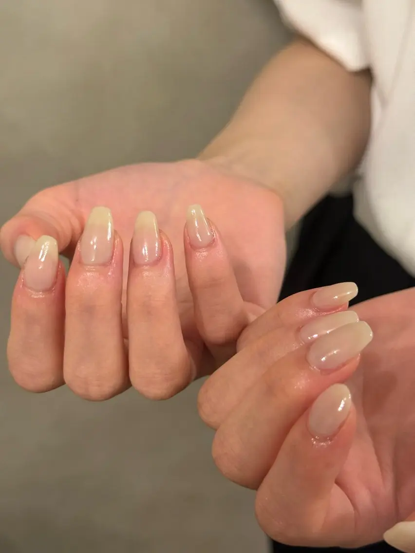 ネイル オフィスネイル ワンカラーネイル ハンドネイル filonnail asukaのネイルデザイン