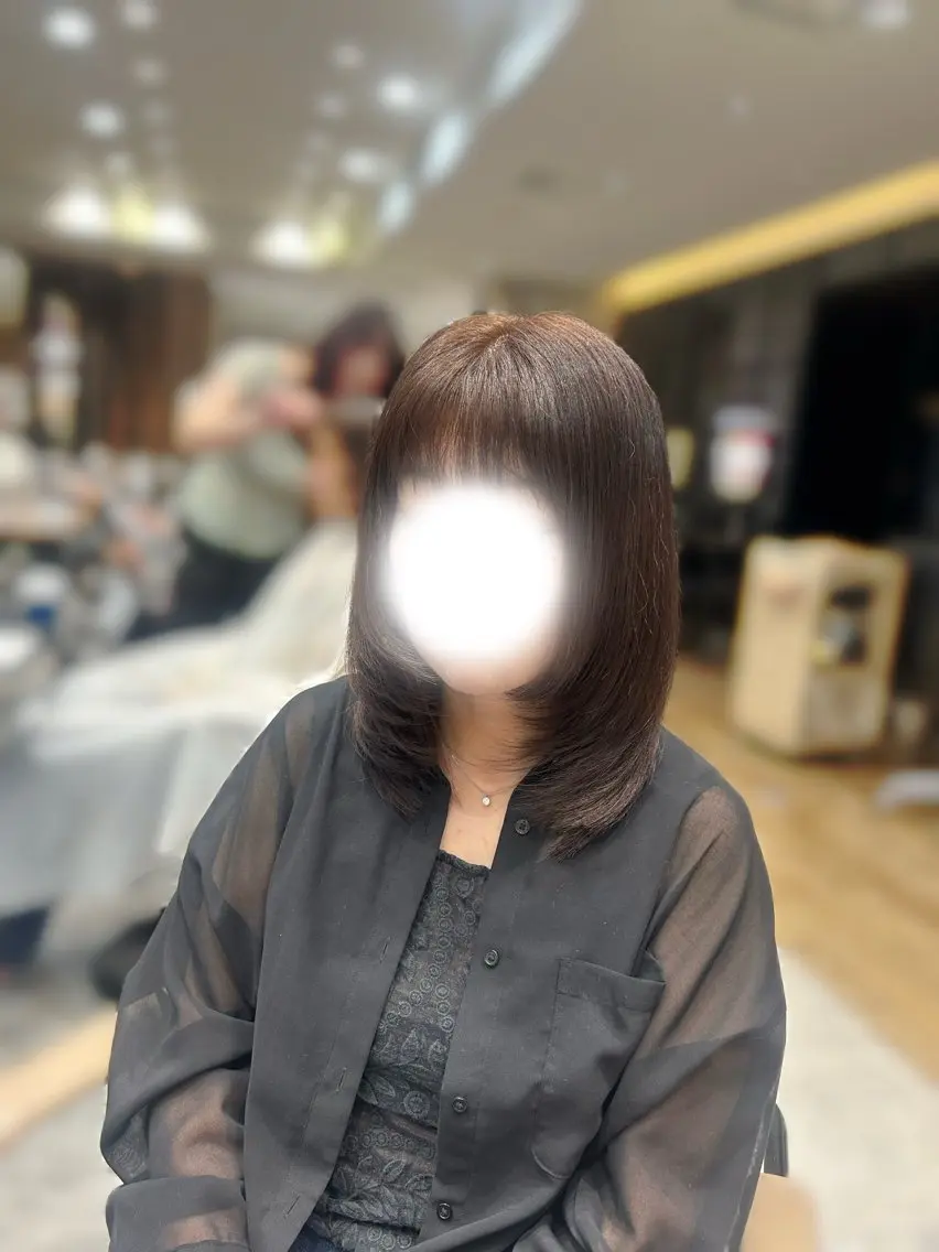 ミディアム レイヤーカット 新宿/レイヤーカット /🫧祝迫愛艶のヘアスタイル