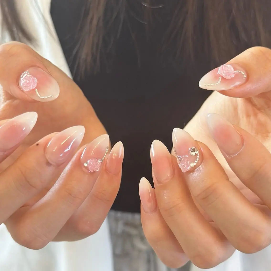 ネイル ホワイト nail salon coco.のネイルデザイン