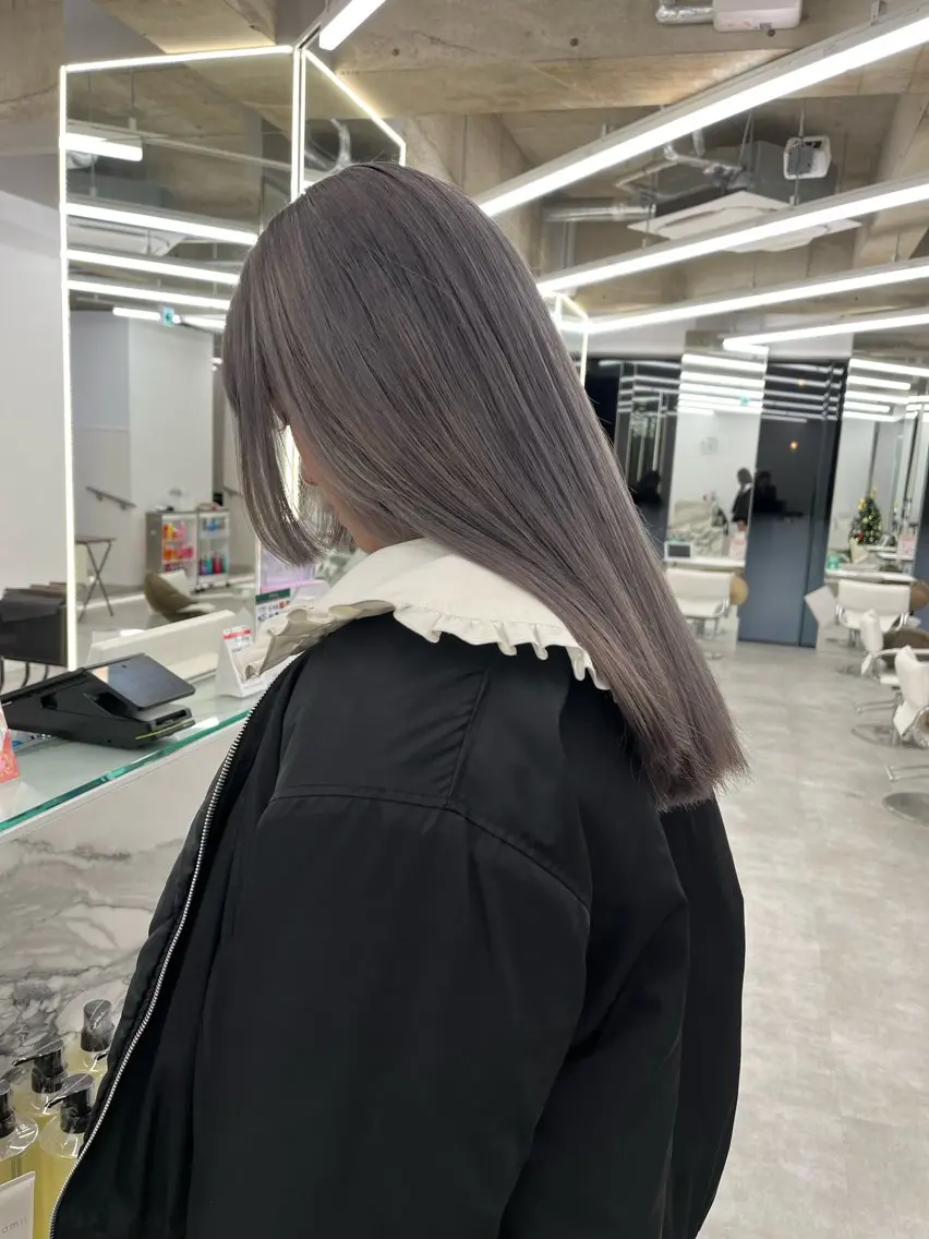セミロング カラー パーマ メンズ メンズハイライト メンズハイトーン メンズパーマ セミロングパーマ ベージュカラー 森龍馬 メンズ専門美容師のヘアスタイル