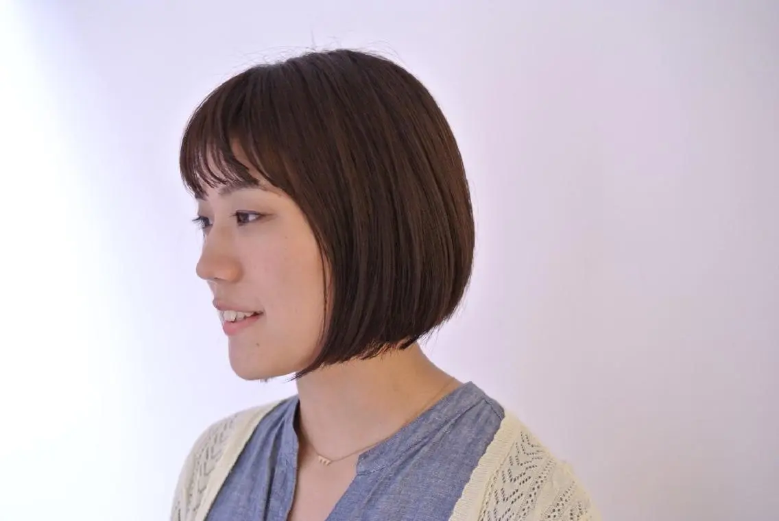 ショート ボブ 樋口 千尋のヘアスタイル