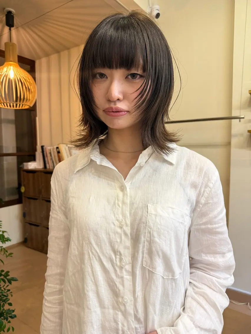 ミディアム Nidee💫 あいのヘアスタイル