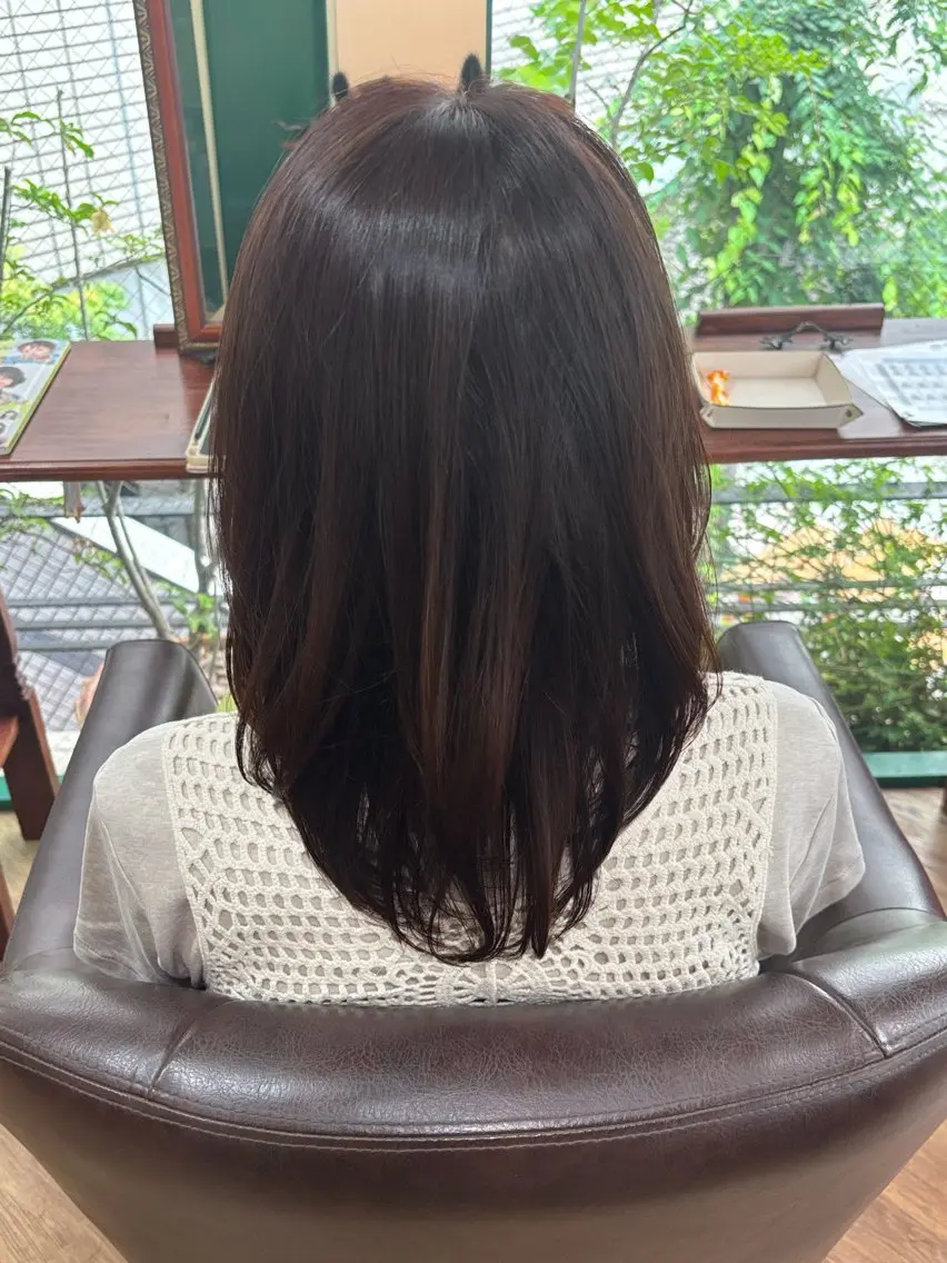 ミディアム ヘアカラー . kanokoのヘアスタイル