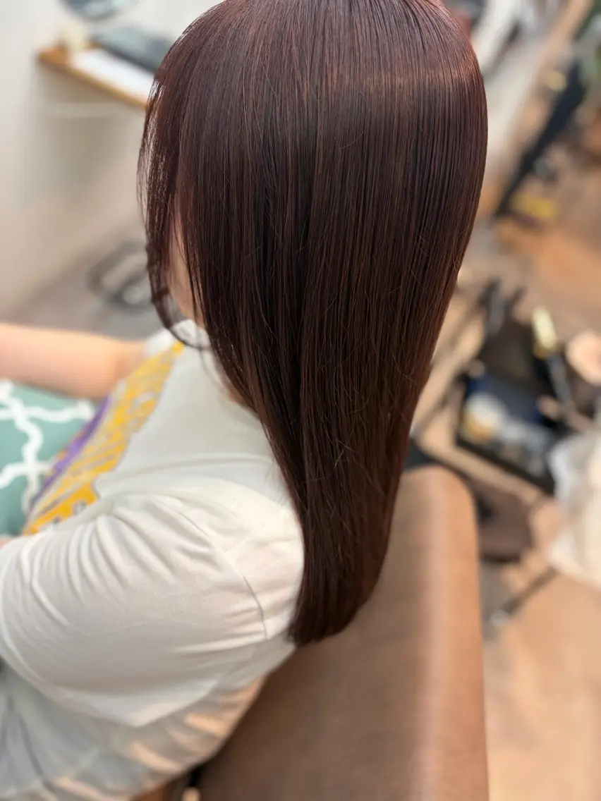 ロング カラー ヘアカラー 透明感ダブル カラー🩶Naoのヘアスタイル