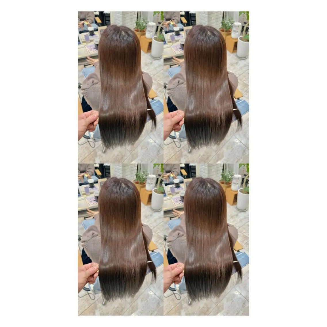 ロング カラー インナーカラー 髪質改善 カット ヘアカラー トリートメント 店長✨レイヤー✖️ 髪質改善✖️韓国ヘアのヘアスタイル