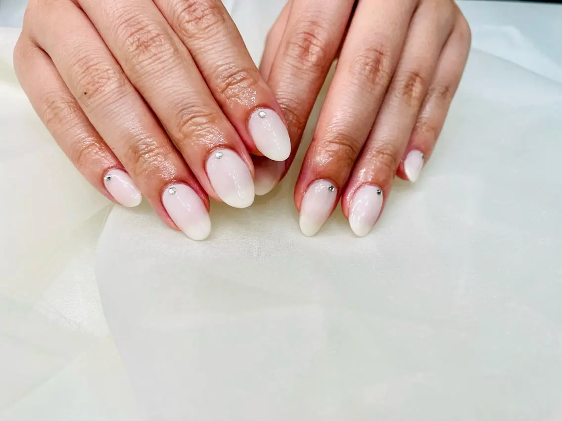 ネイル ワンカラーネイル ホワイト salon te.のネイルデザイン
